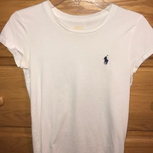 White Ralph Lauren tshirt